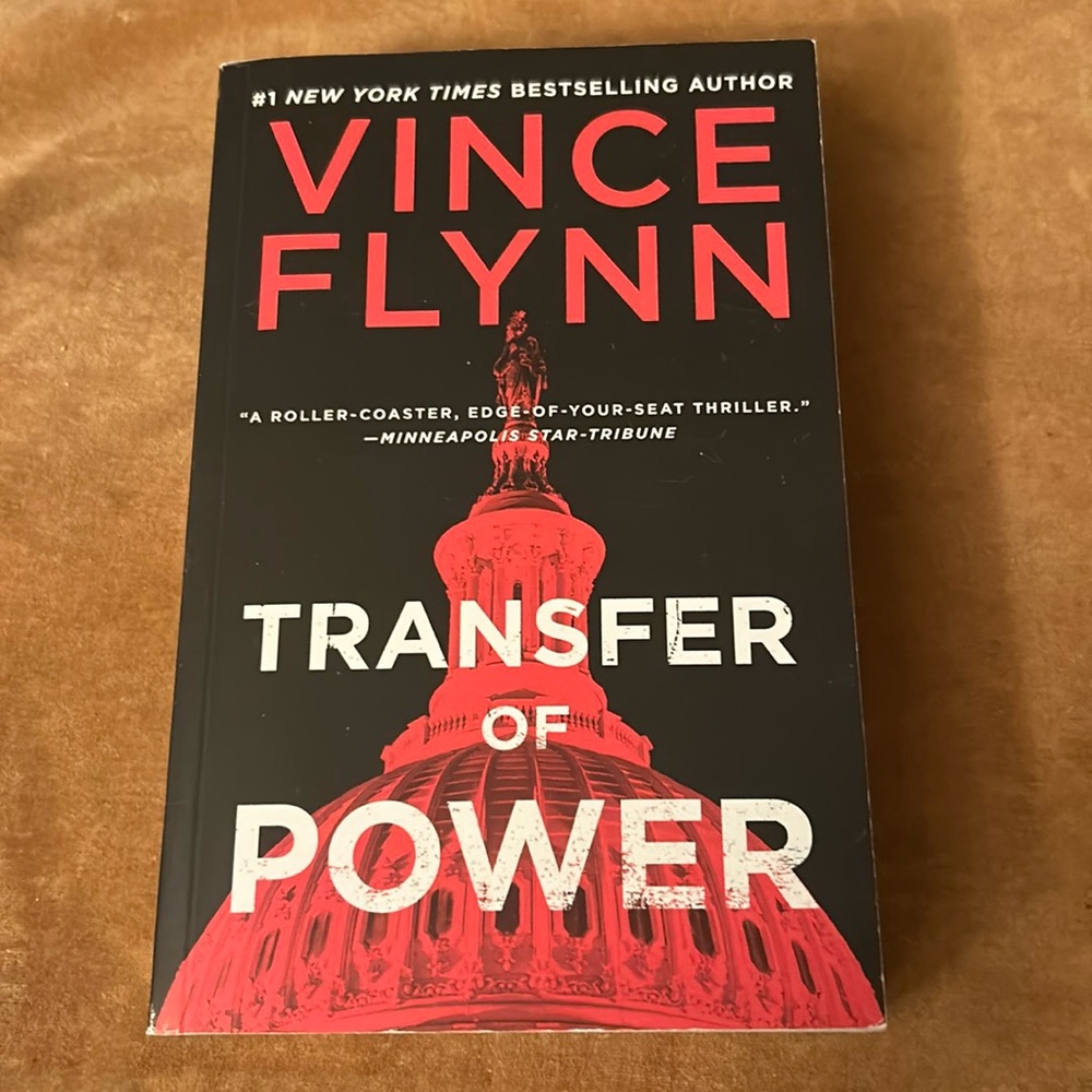 Book Transfer Of Power by Vince Flynn Novel